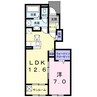 ソラーレ 1LDKの間取り