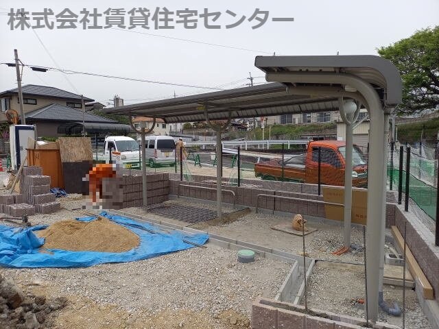 建築中 仮)高野口町伏原アパート