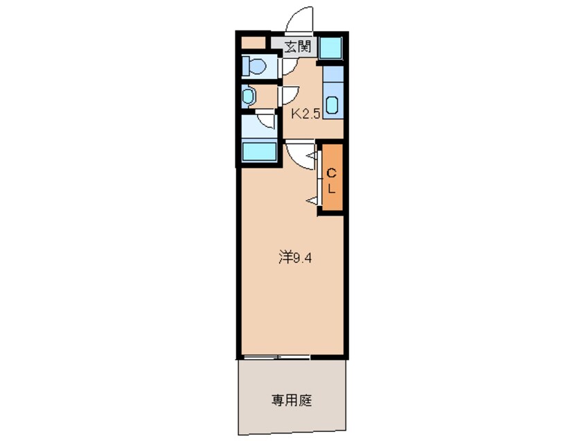 間取図 南海本線/和歌山市駅 バス14分小二里下車:停歩6分 1階 築17年