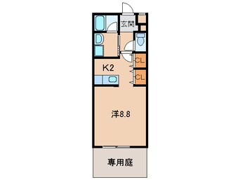 間取図 南海本線/和歌山市駅 バス6分花王橋下車:停歩11分 1階 築16年