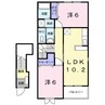ボーヴィラージュ 2LDKの間取り
