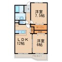 アズゥールの間取図