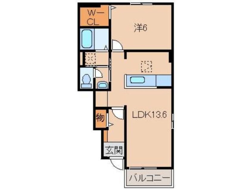 間取図 フリーデン