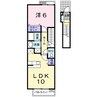 ラゴーア・アネシスⅠ 1LDKの間取り
