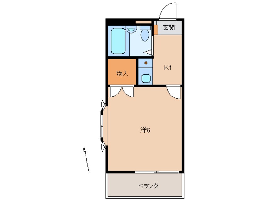 間取図 ＰｉＰｉハウス打越町