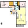 D-ROOM和歌山四番丁 2LDKの間取り