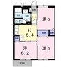 ロマネ・コンティⅡ 3Kの間取り