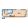 フジパレス木広町 1Kの間取り