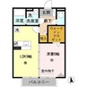 コンフォート 1LDKの間取り