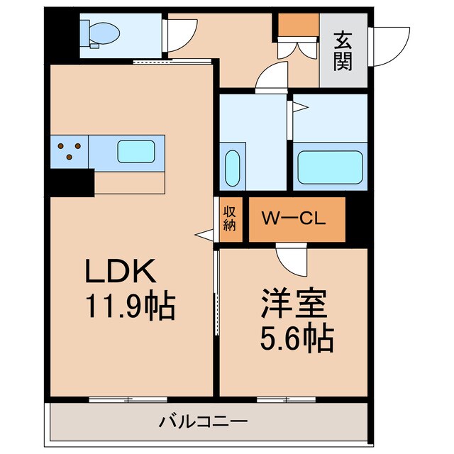 間取り図 BEREO NANKAI WAKAYAMA CITY