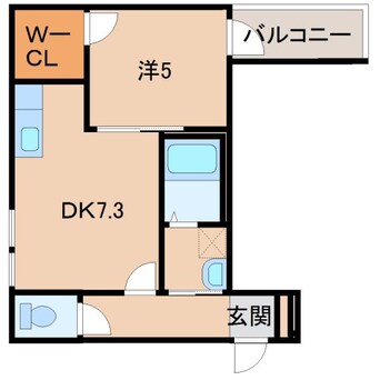間取図 フジパレス城北Ⅲ番館