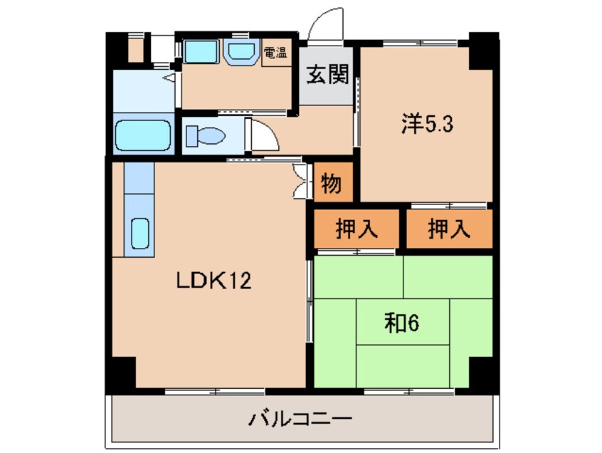 間取図 メゾン・ド・スタシオン