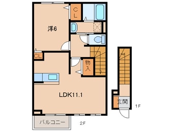 間取図 アーデン西浜Ⅴ