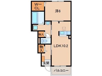 間取図 カーサ　デ　ベラーノⅠ