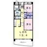きのくに線・紀勢本線/紀三井寺駅 徒歩15分 1階 築20年 2LDKの間取り