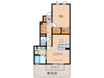 間取図 きのくに線・紀勢本線/紀三井寺駅 バス5分名草小学校前下車:停歩3分 1階 築10年