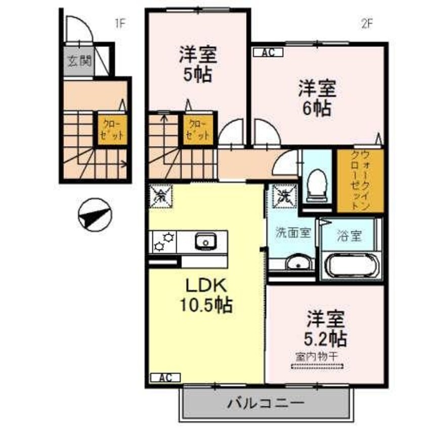 間取図 CASA GRANDE D