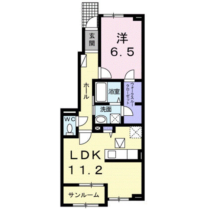 間取図 フォルトゥーナ