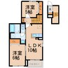 きのくに線・紀勢本線/黒江駅 バス:17分:停歩3分 2階 築5年 2LDKの間取り