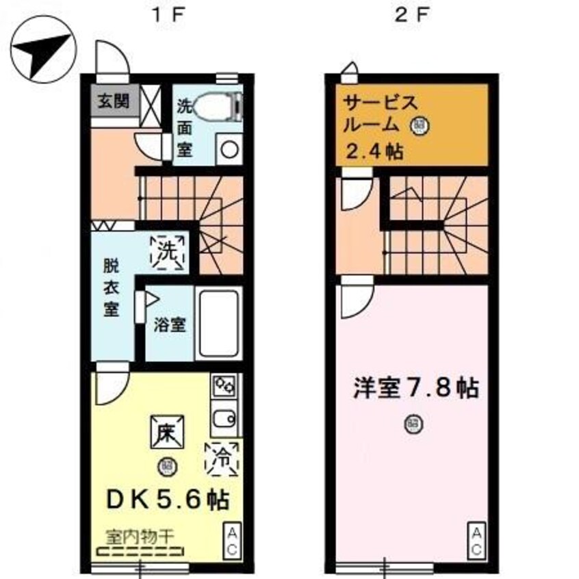 間取図 ル・フィオーレ