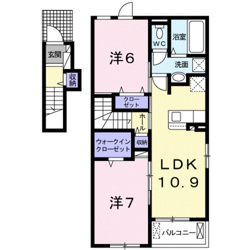 間取図 メゾン・ド・シファーレ