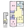 きのくに線・紀勢本線/箕島駅 徒歩29分 2階 築22年 2LDKの間取り