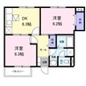 きのくに線・紀勢本線/黒江駅 徒歩10分 1階 築26年 2DKの間取り