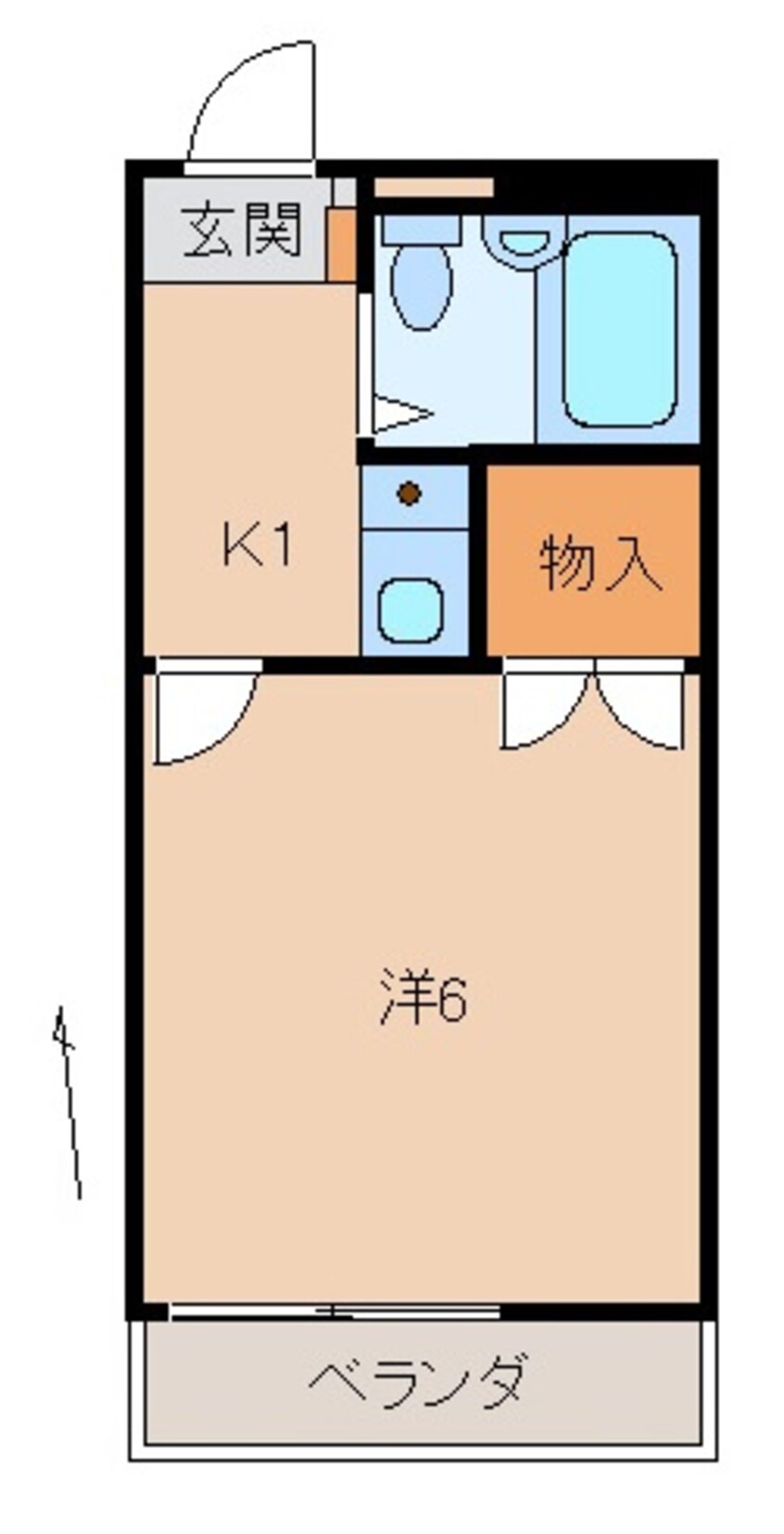 間取図 ＰｉＰｉハウス打越町