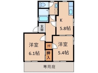 間取図 フレグランスうの