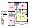 きのくに線・紀勢本線/紀伊宮原駅 徒歩30分 2階 築16年 3LDKの間取り