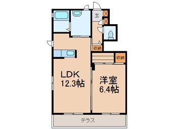 間取図 シャーメゾンラシュレ