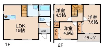 間取図 シアラ吹上Ⅱ