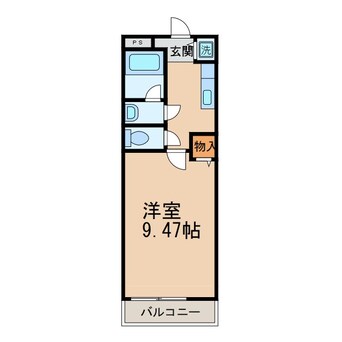 間取図 アビテ秋月南