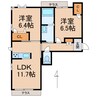 南海本線/和歌山市駅 バス:28分:停歩6分 1階 築9年 2LDKの間取り
