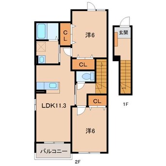 間取図 ブリアン アヴニールⅤ