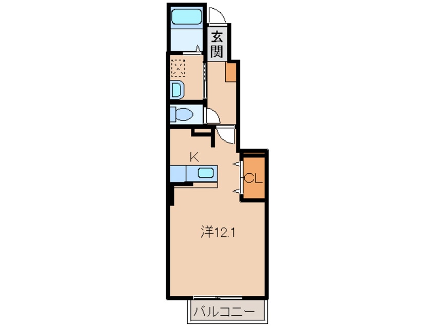 間取図 セレッソ・Ｋ・Ｋ