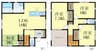 一戸建16525 4LDKの間取り