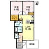きのくに線・紀勢本線/箕島駅 徒歩8分 1階 築14年 2LDKの間取り