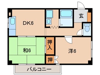 間取図 メゾン花園