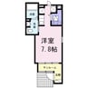 ＣＡＳＡ本町Ⅱ 1Rの間取り