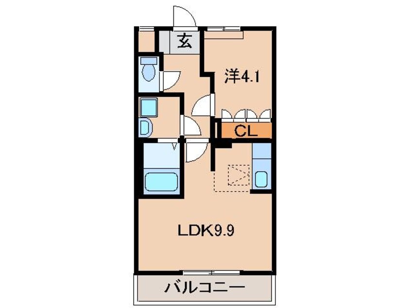 間取図 プランドール・コート