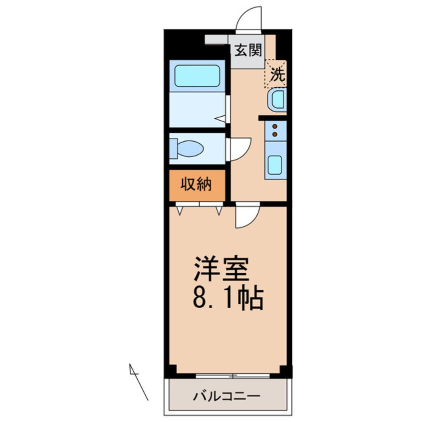 間取図 きのくに線・紀勢本線/海南駅 バス15分琴の浦下車:停歩6分 1階 築21年