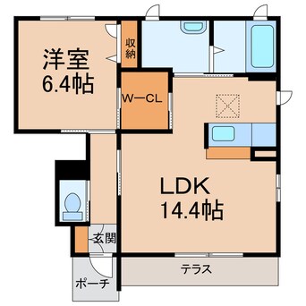 間取図 シャーメゾン有田