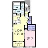 紀州鉄道/紀伊御坊駅 徒歩15分 1階 築浅 1LDKの間取り