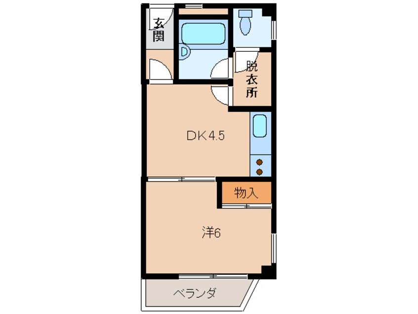 間取図 シャンティイ和歌浦