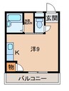 サンコート赤倉 1Rの間取り