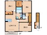 アルペジオ松ヶ丘 3LDKの間取り