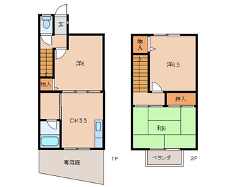 間取図 メゾンドゥボヌール