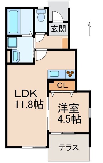 間取図 ハイツＣＬ