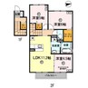 メゾンＭ 3LDKの間取り